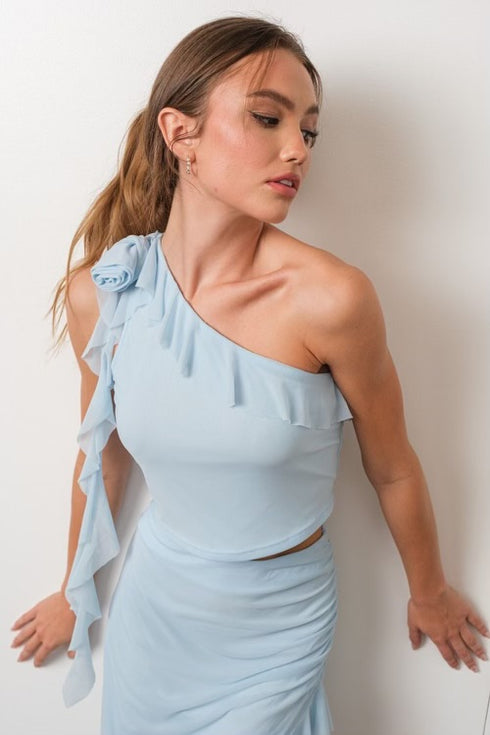 ROSETTE RUFFLE SET